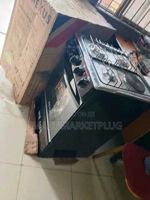 New in Nexus 3+1 Electric Gas Cooker With Enamel Iron Pan Support