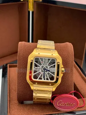 Luxury Cartier Santos Skeleton AAA Quality