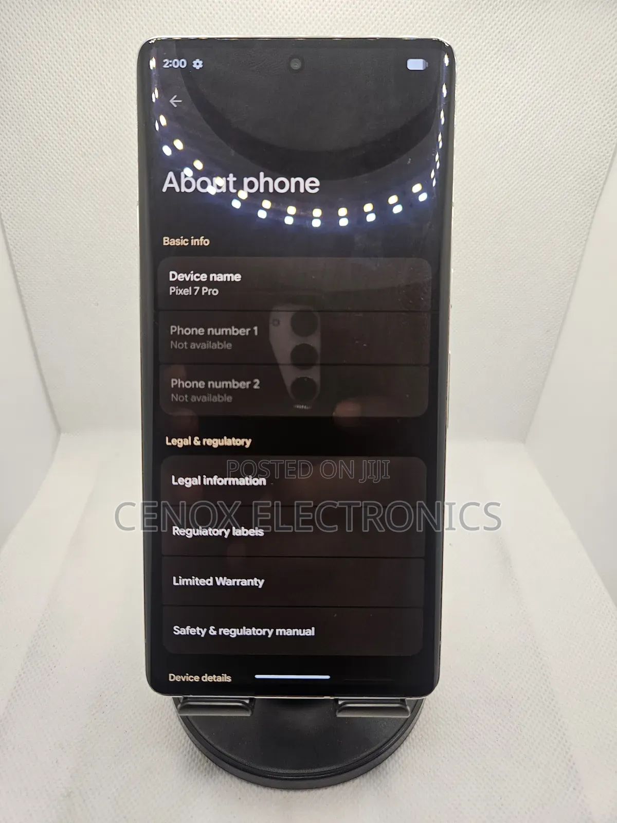 Google Pixel 7 Pro 256 GB White