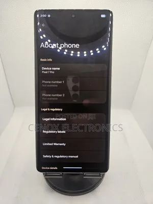 Google Pixel 7 Pro 256 GB White