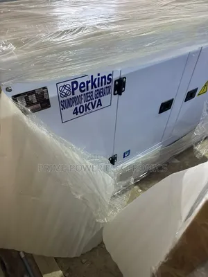 40kVA Perkins Diesel Soundproof Generator – 100% Copper Coil