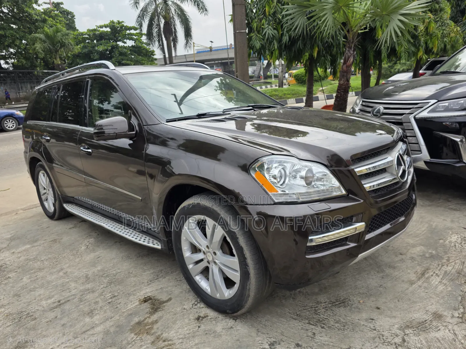 Mercedes-Benz GL-Class 2012 Brown