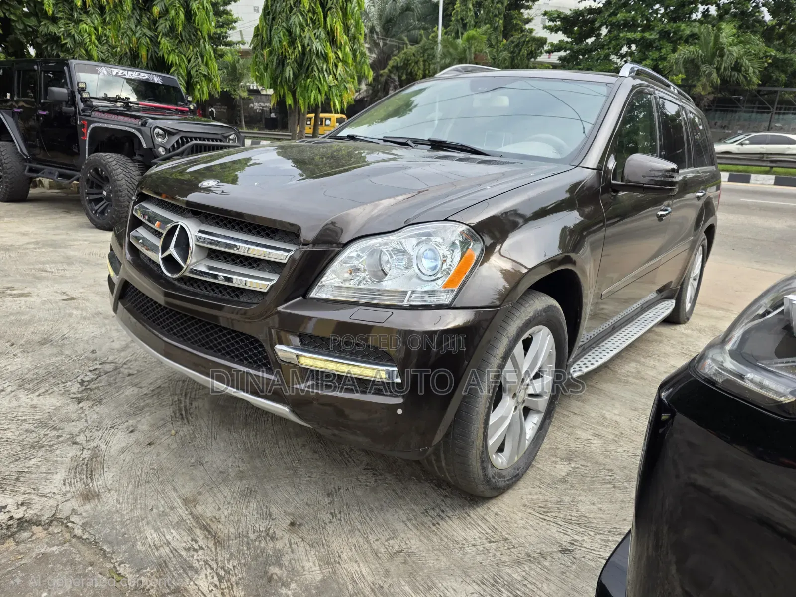 Mercedes-Benz GL-Class 2012 Brown