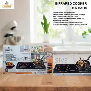 Double Bunner Infrared Low Consumption Cooker