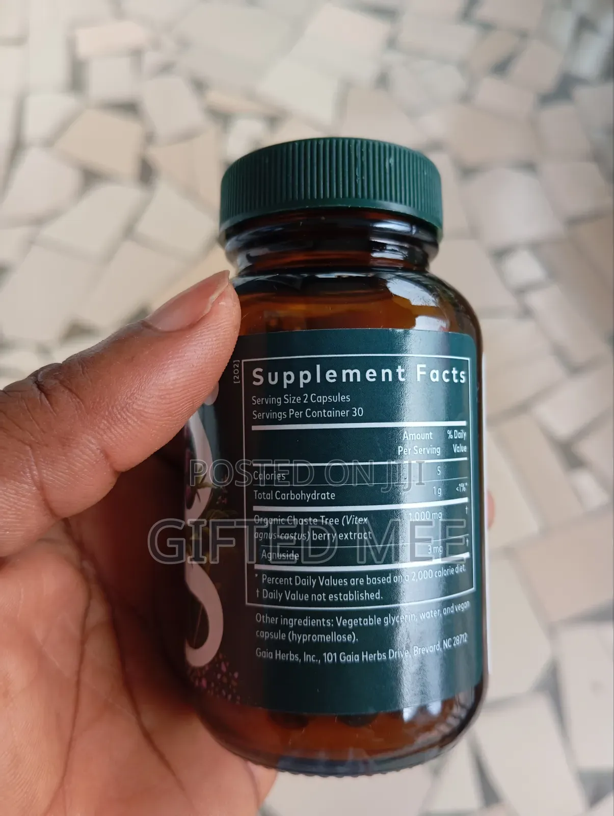 Gaia Vitex Berry for Normal Cycle and Hormones