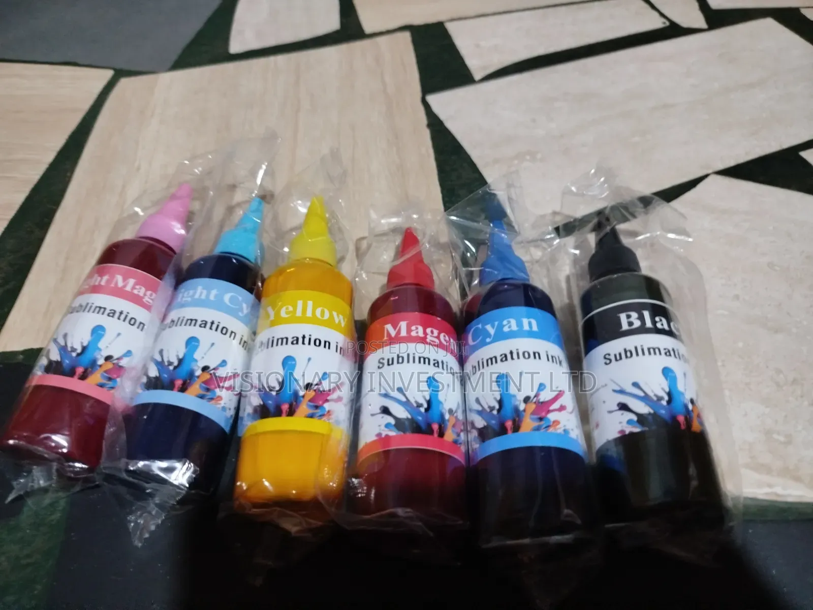 Sublimation Inks 100ML Bottle