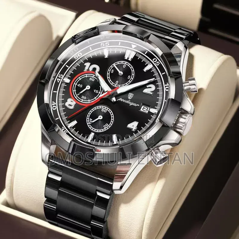 Poedagar Chain Chronograph Watch