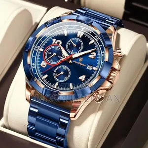 Poedagar Chain Chronograph Watch
