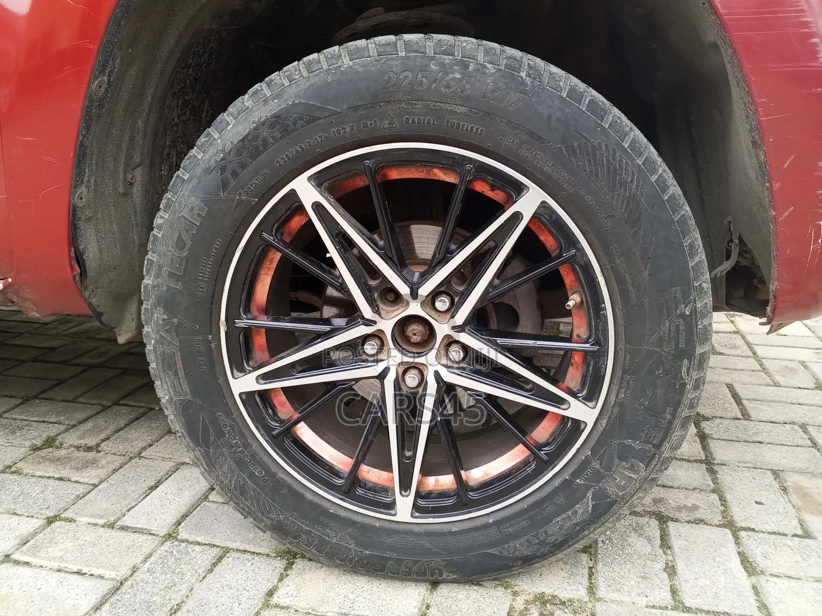 Toyota RAV4 2007 Red
