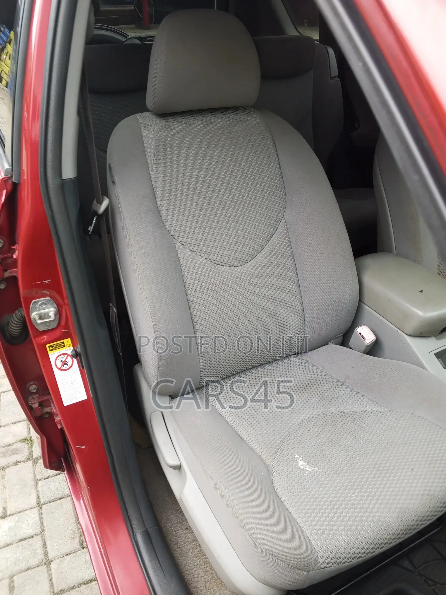 Toyota RAV4 2007 Red