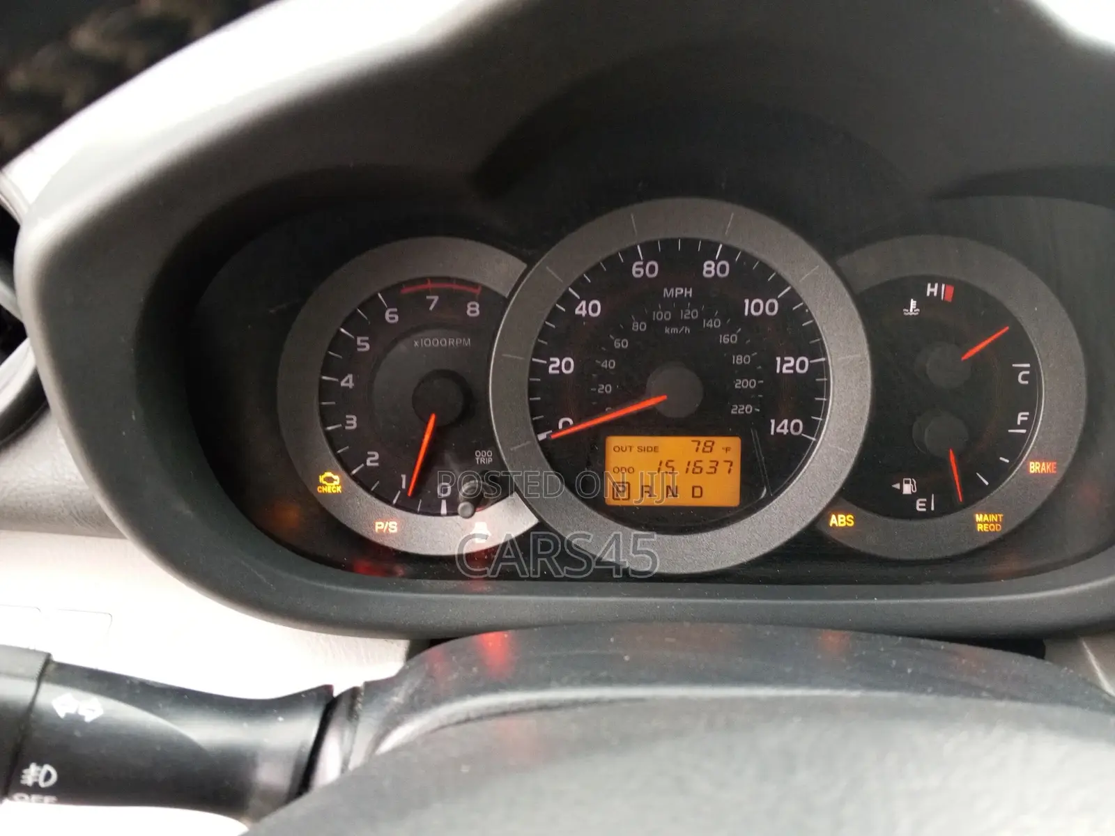 Toyota RAV4 2007 Red