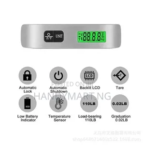 Portable Electronic Luggage Scale
