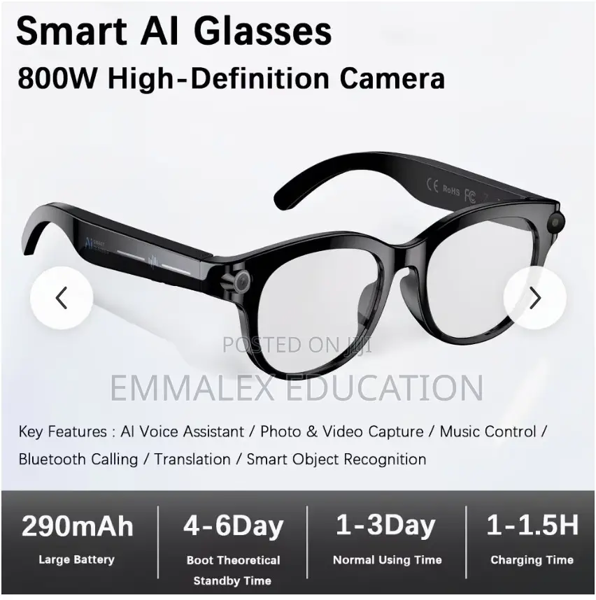 800W Camera HD Video Recording | BT Calling | Voice Control
