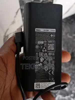 Dell 65W USB-C Type-C Laptop Charger (Original) –Fast Charging Adapter