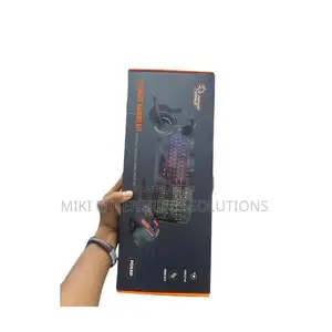 Porodo Gaming 4-in-1 Ultimate Gaming Combo - Black