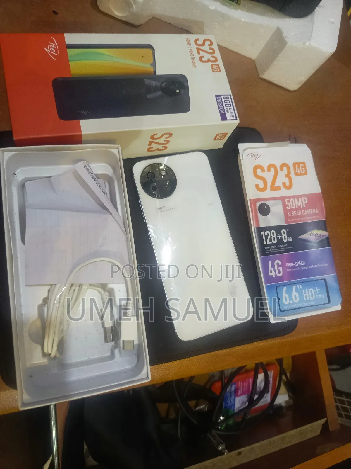 Itel S23 128 GB White