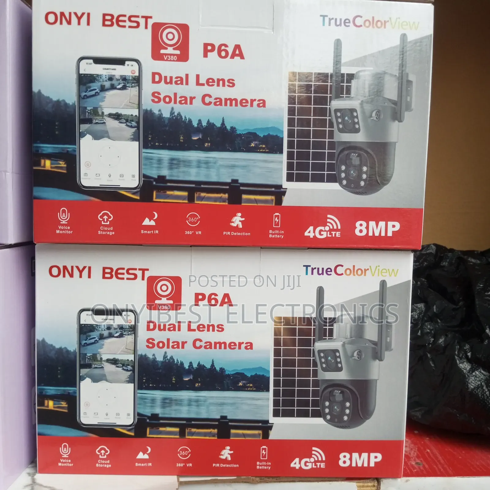 Double Lense Solar Camera