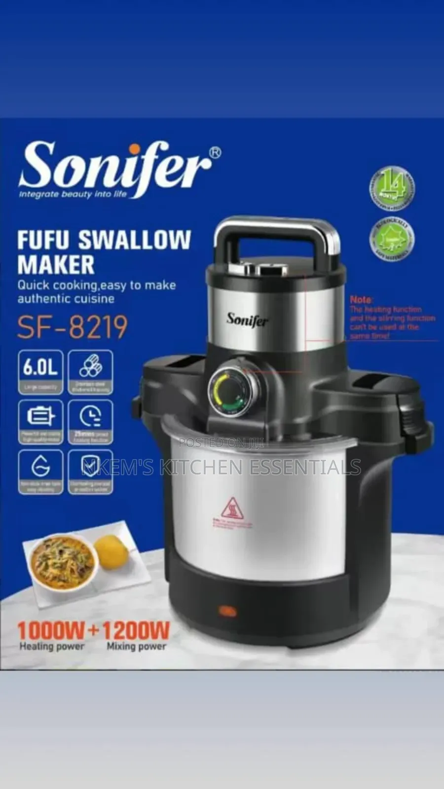 Fufu Swallow Maker