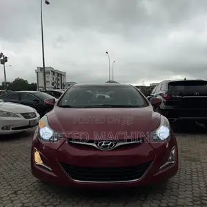 Hyundai Elantra Limited Sedan FWD (1.8L 4cyl 6A) 2013 Red