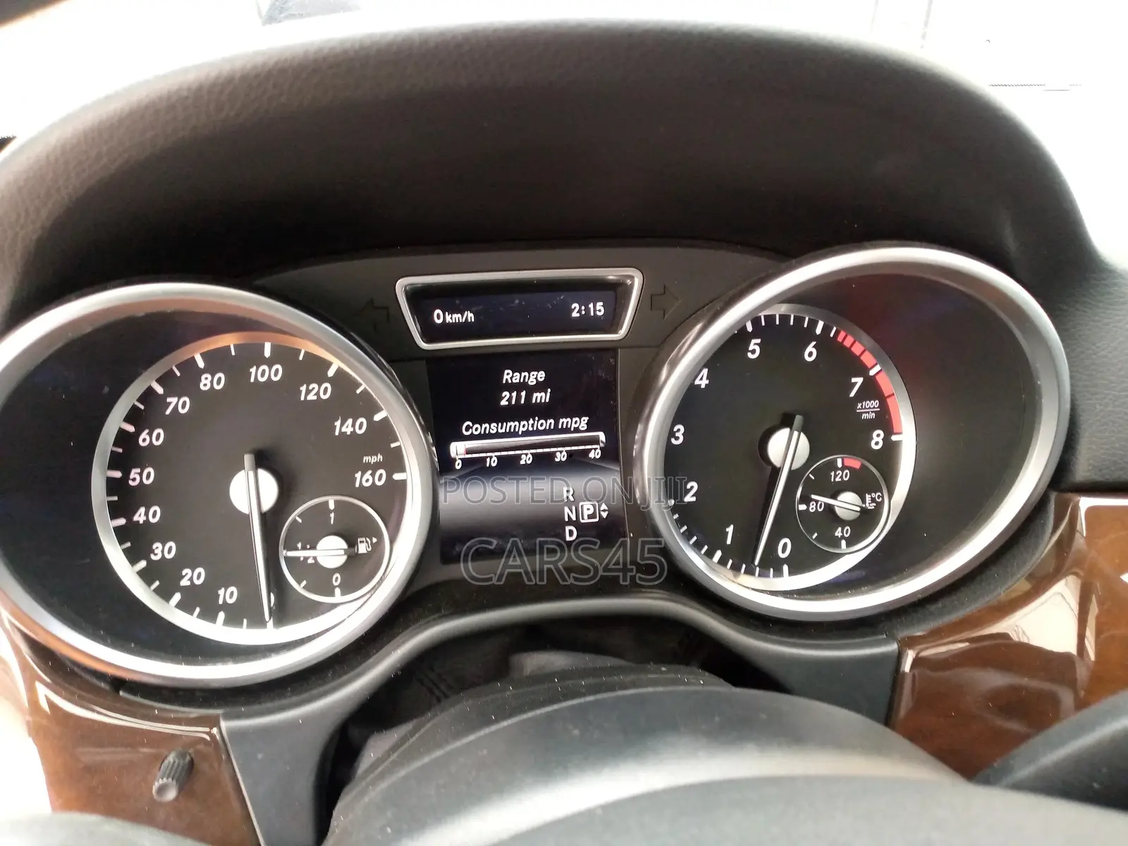 Mercedes-Benz M Class 2015 Gray