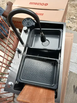 Executive Black Kitchen Sink