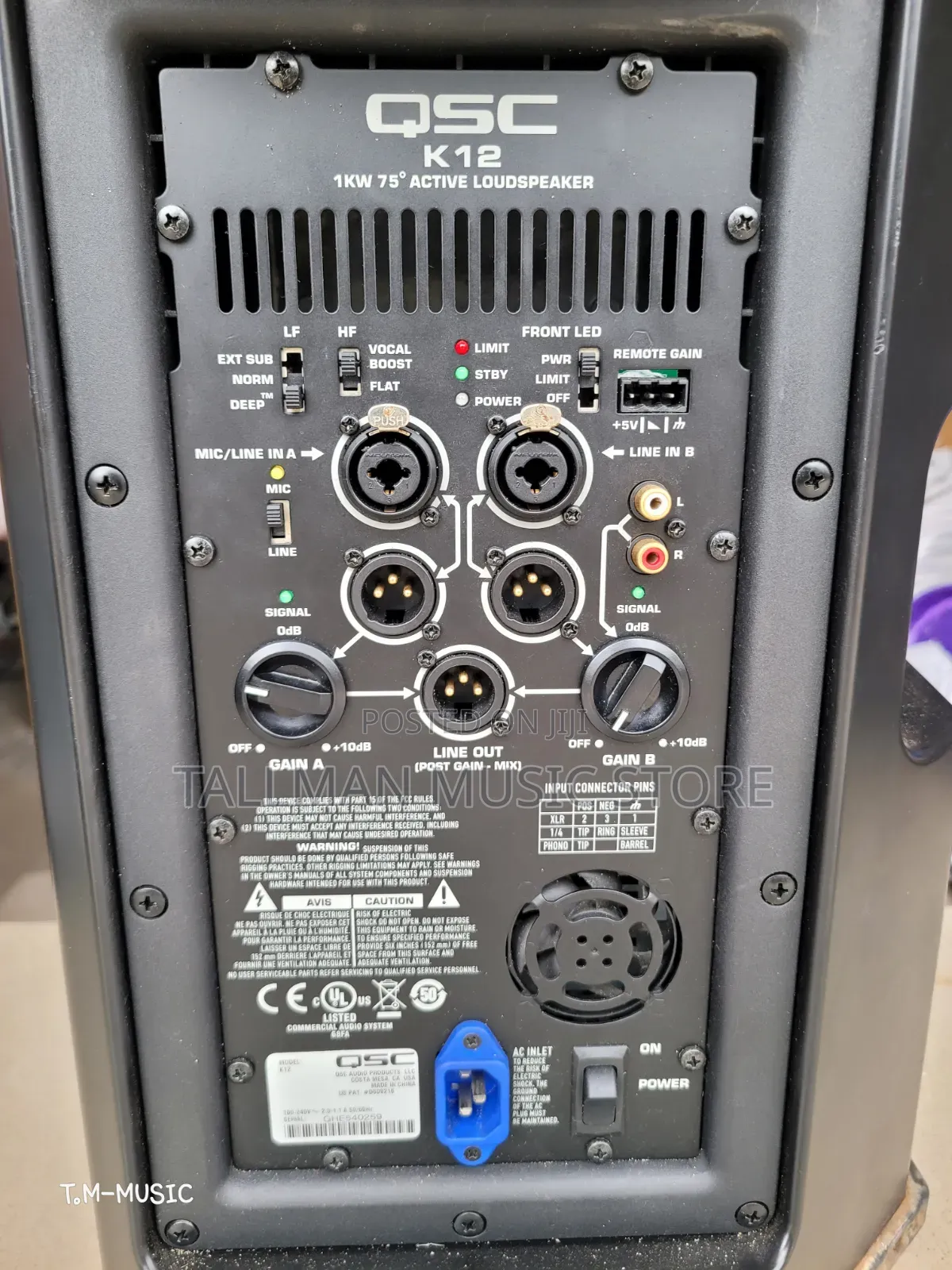 QSC Active Speaker.