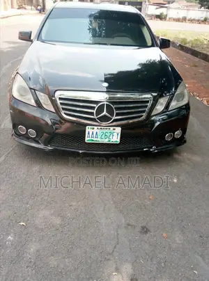 Mercedes-Benz E350 2011 Black