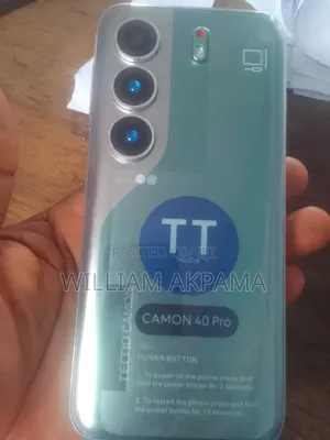 Tecno Camon 20 Pro 256 GB Silver