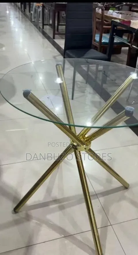 Modern Round Glass Table