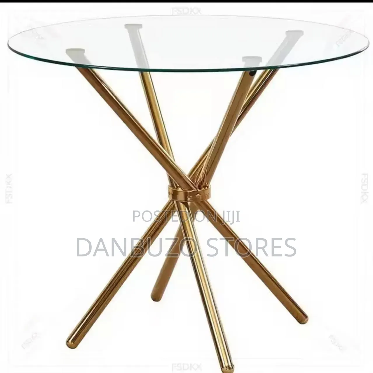Modern Round Glass Table