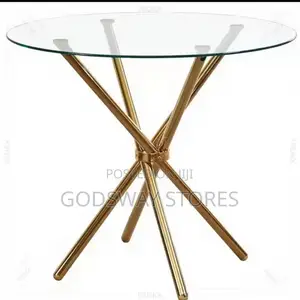 Modern Round Glass Table