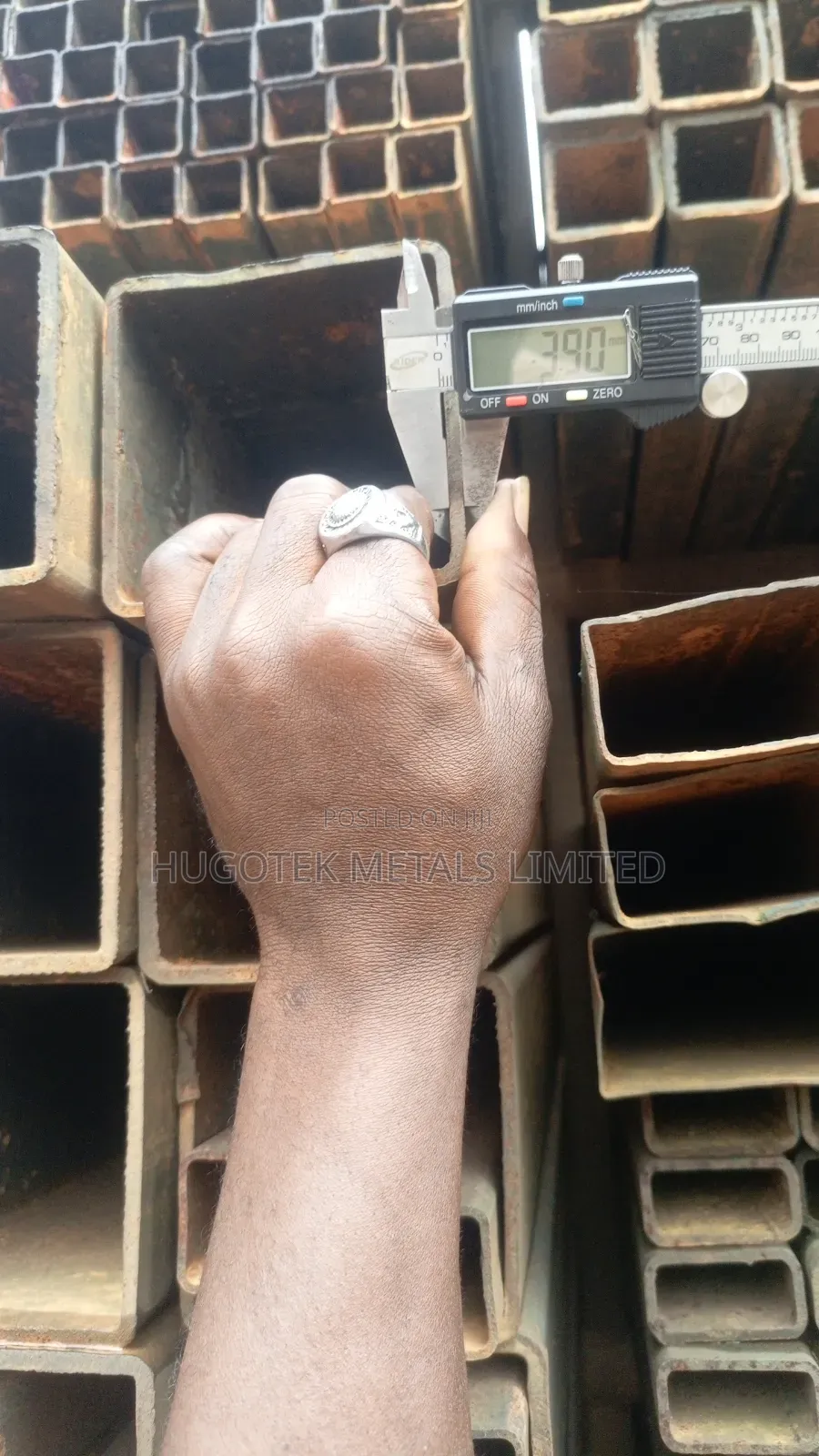 100x100 Square Pipe 4 by 4 (3mm, 4mm, 5mm)
