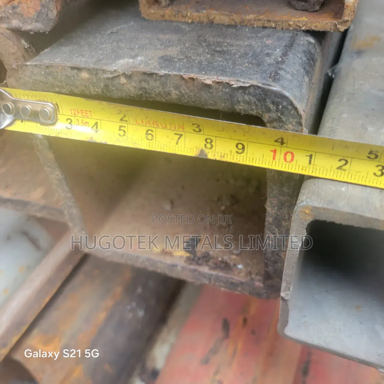 100x100 Square Pipe 4 by 4 (3mm, 4mm, 5mm)