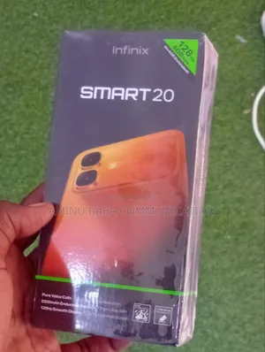 New Infinix Smart 20 128 GB Black