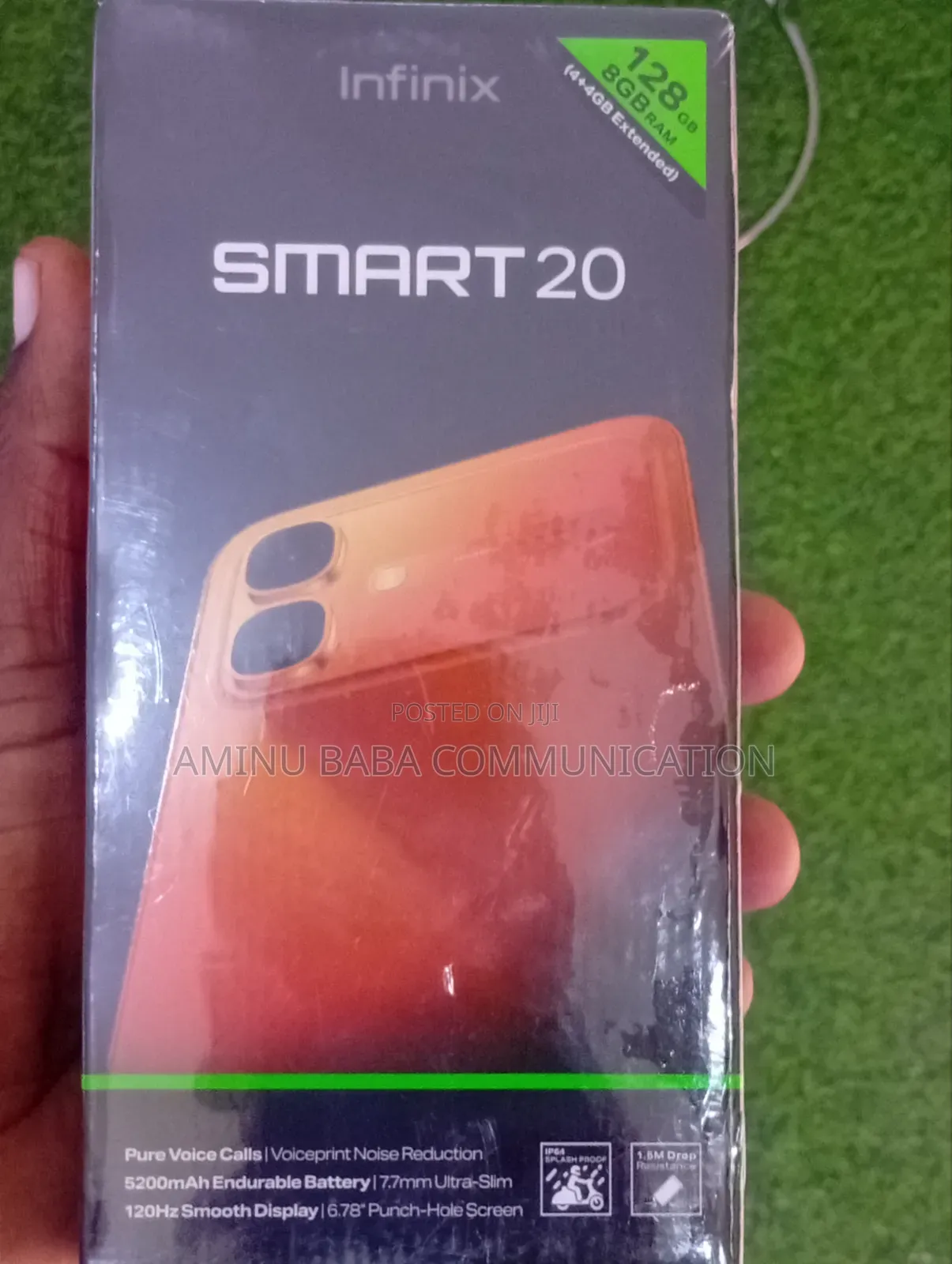 New Infinix Smart 20 128 GB Black