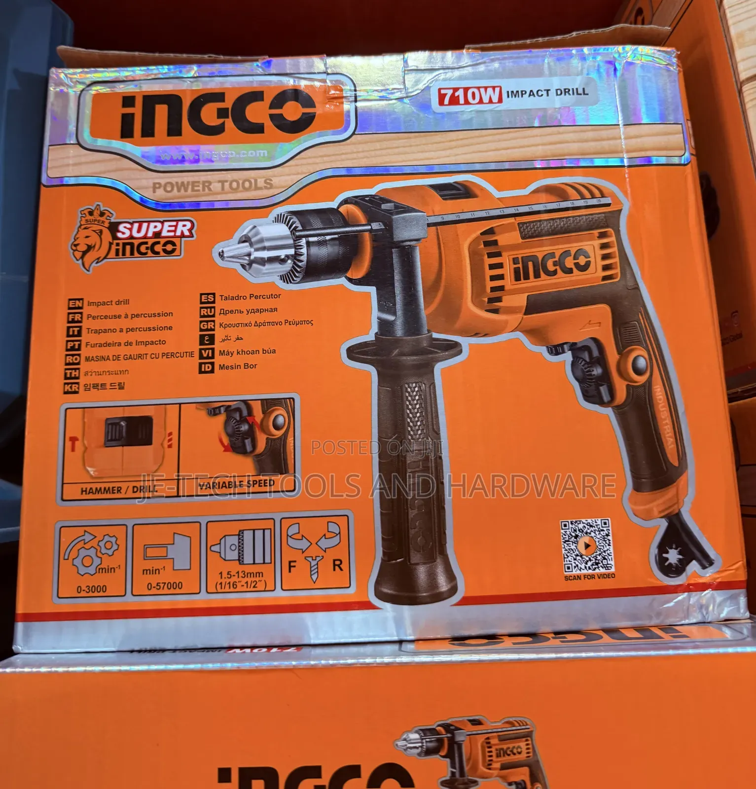 INGCO 710W Impact Drill
