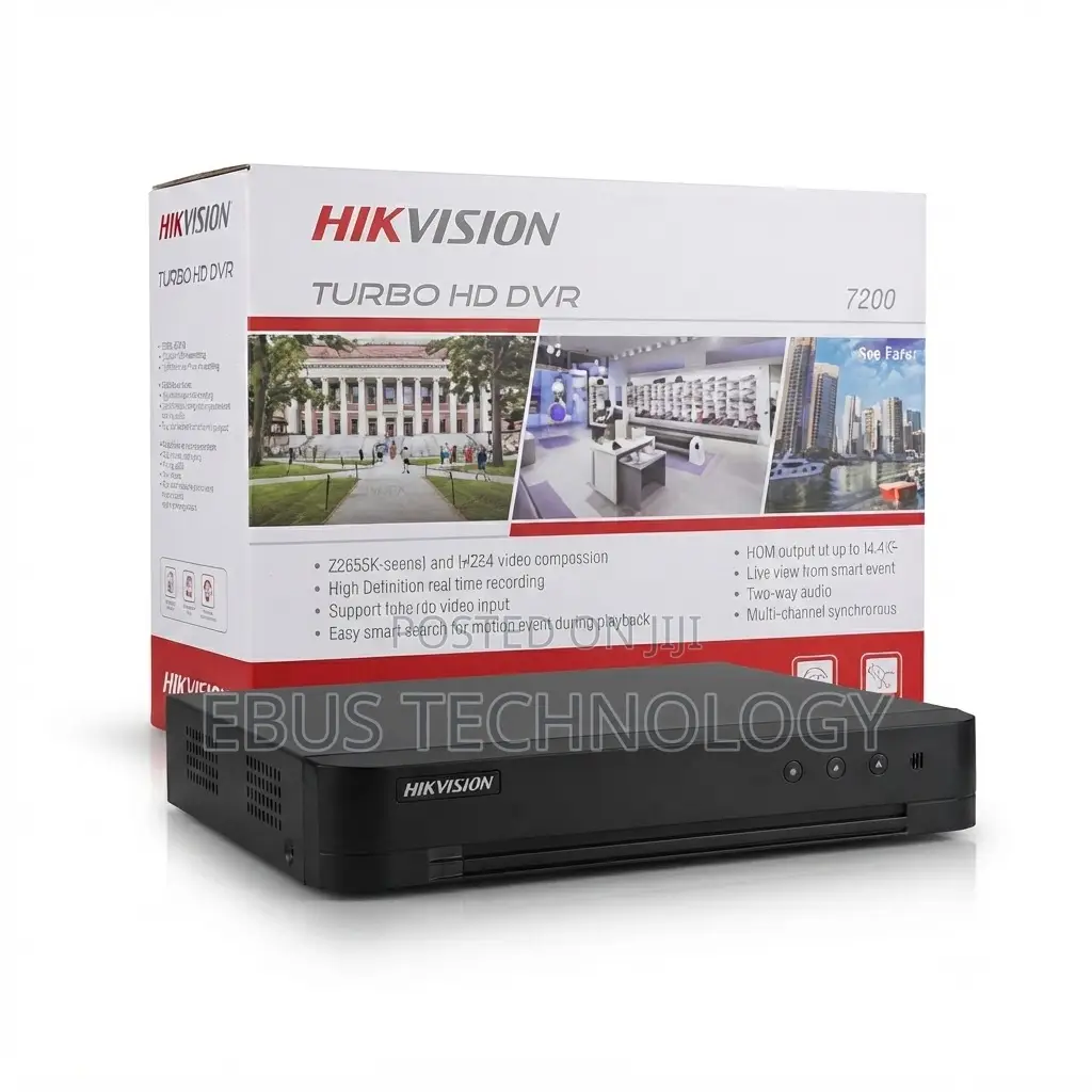 Hikvision 4-Channel Acusense Turbo Hd DVR – Ids-7204hqhi-M1/E
