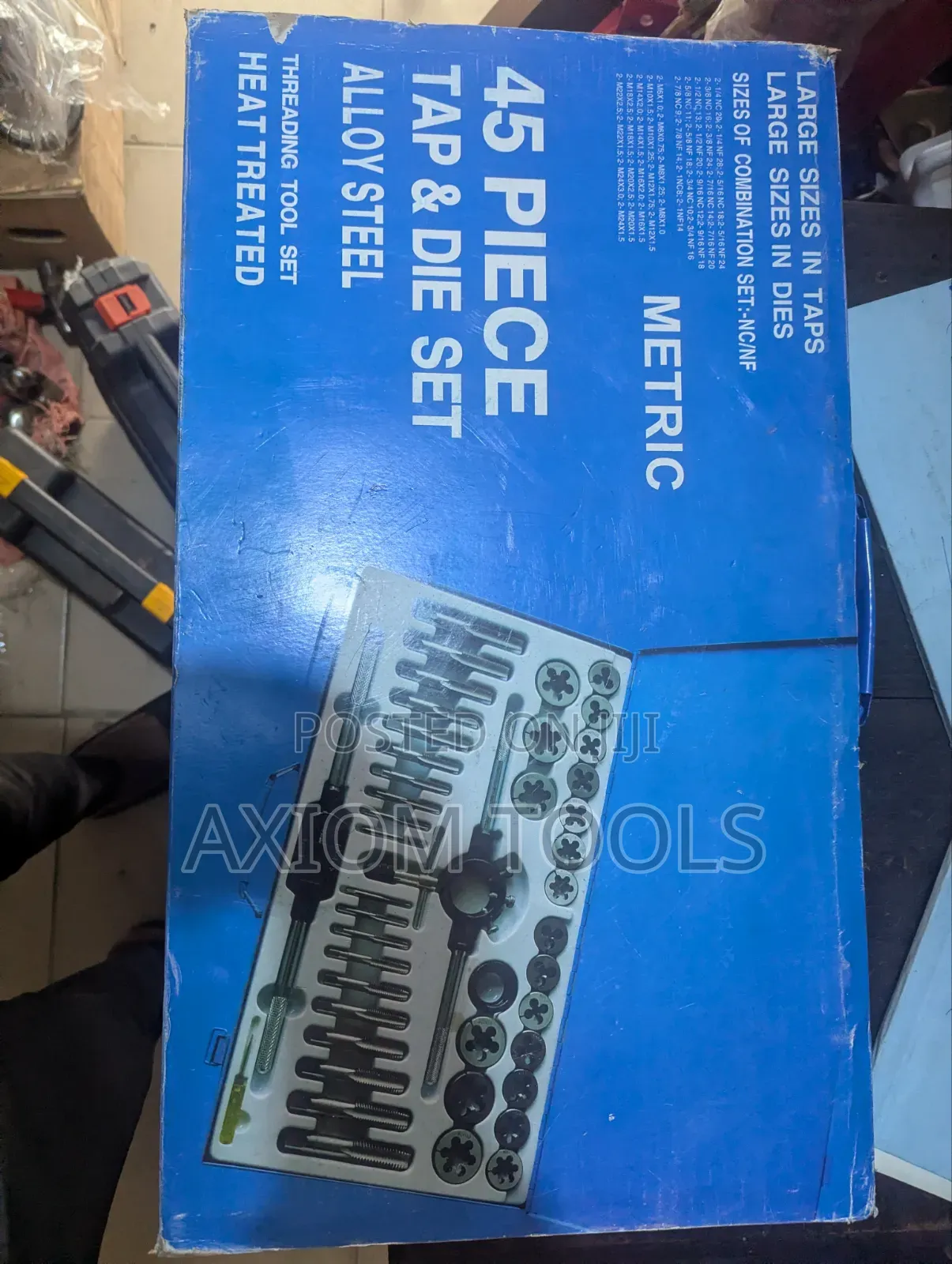 45 Pieces Tap and Die Set