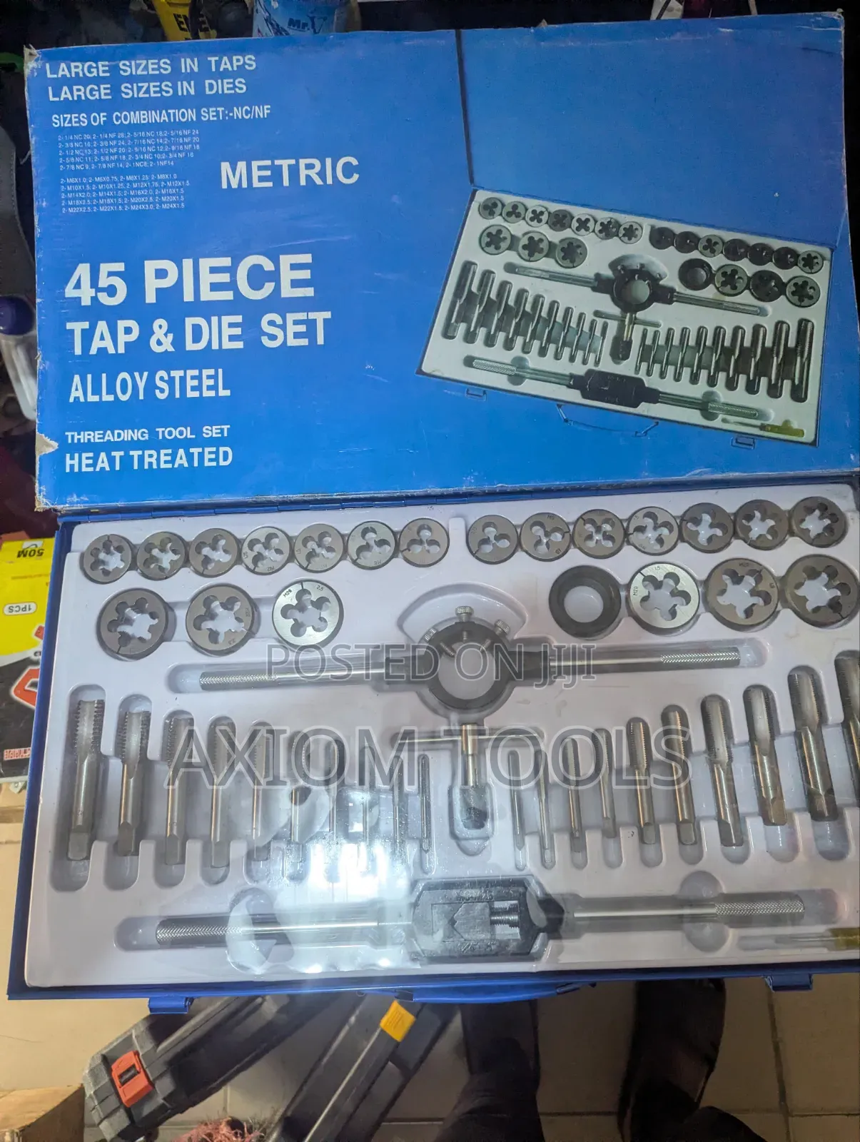 45 Pieces Tap and Die Set