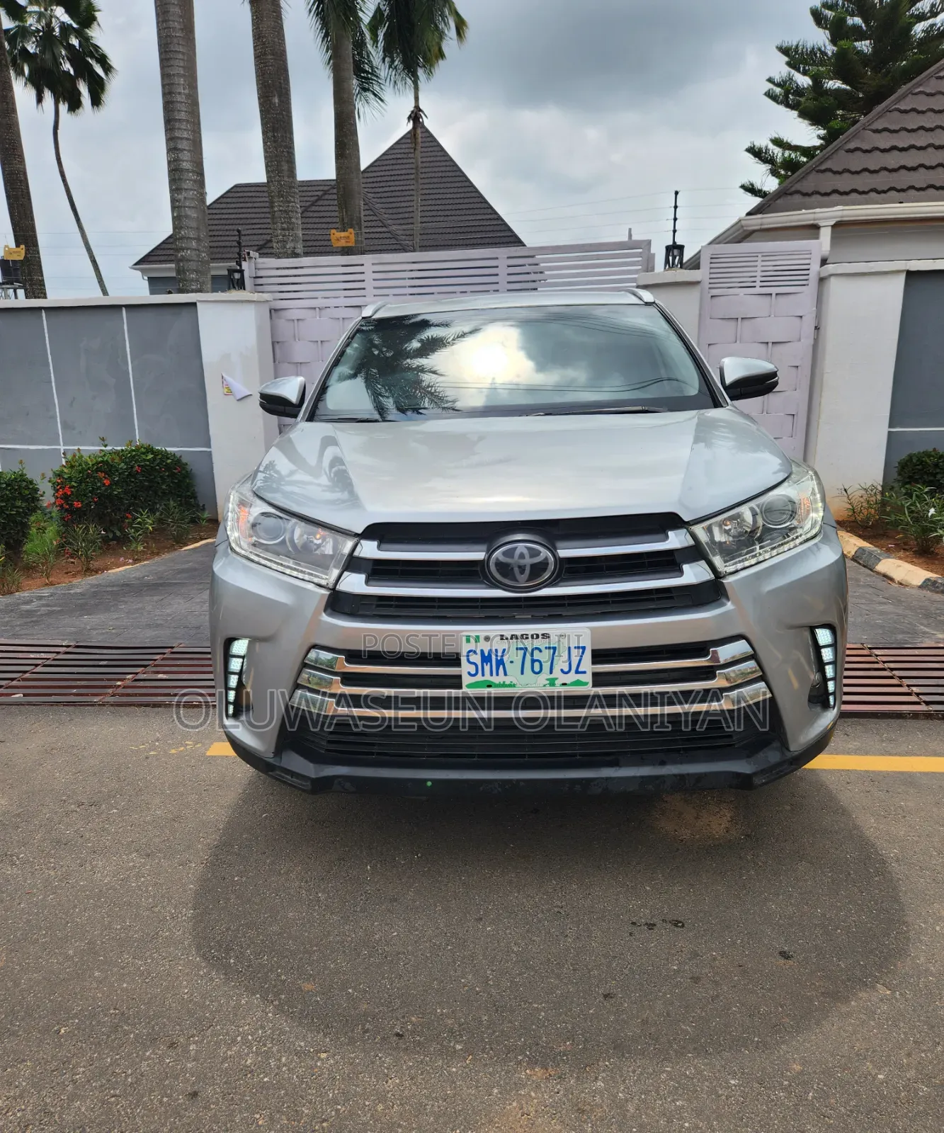 Toyota Highlander 2017 Silver