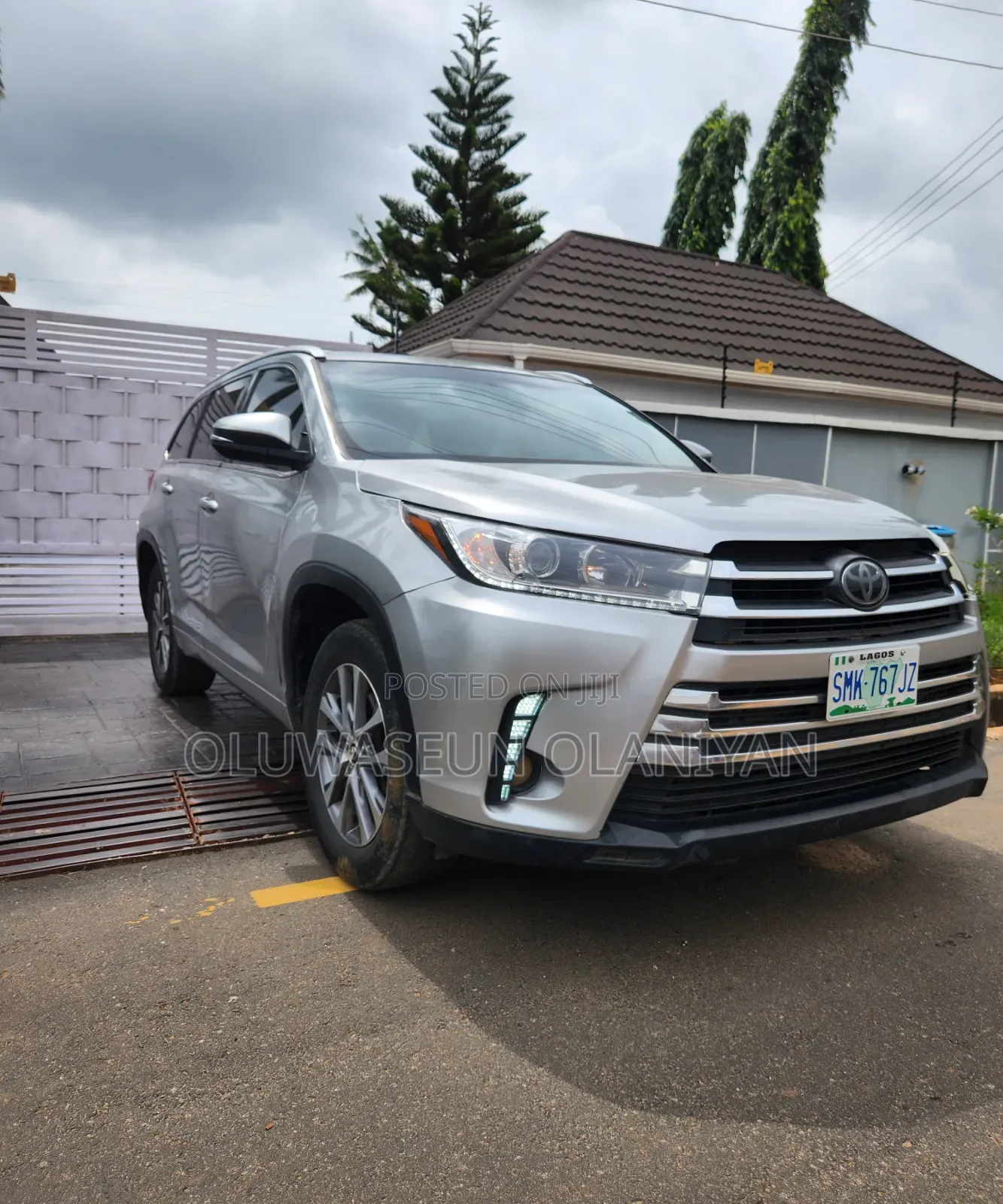Toyota Highlander 2017 Silver