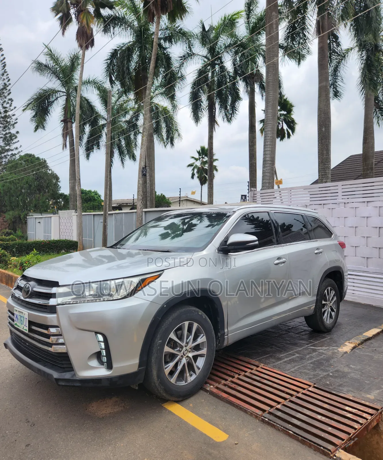 Toyota Highlander 2017 Silver
