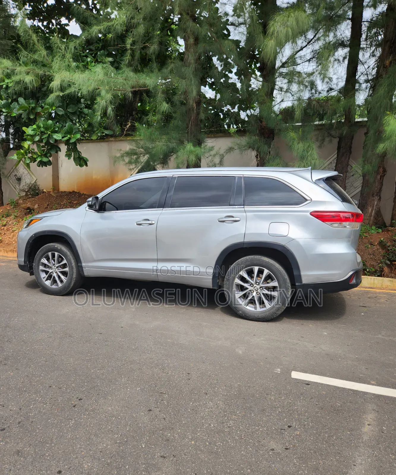 Toyota Highlander 2017 Silver