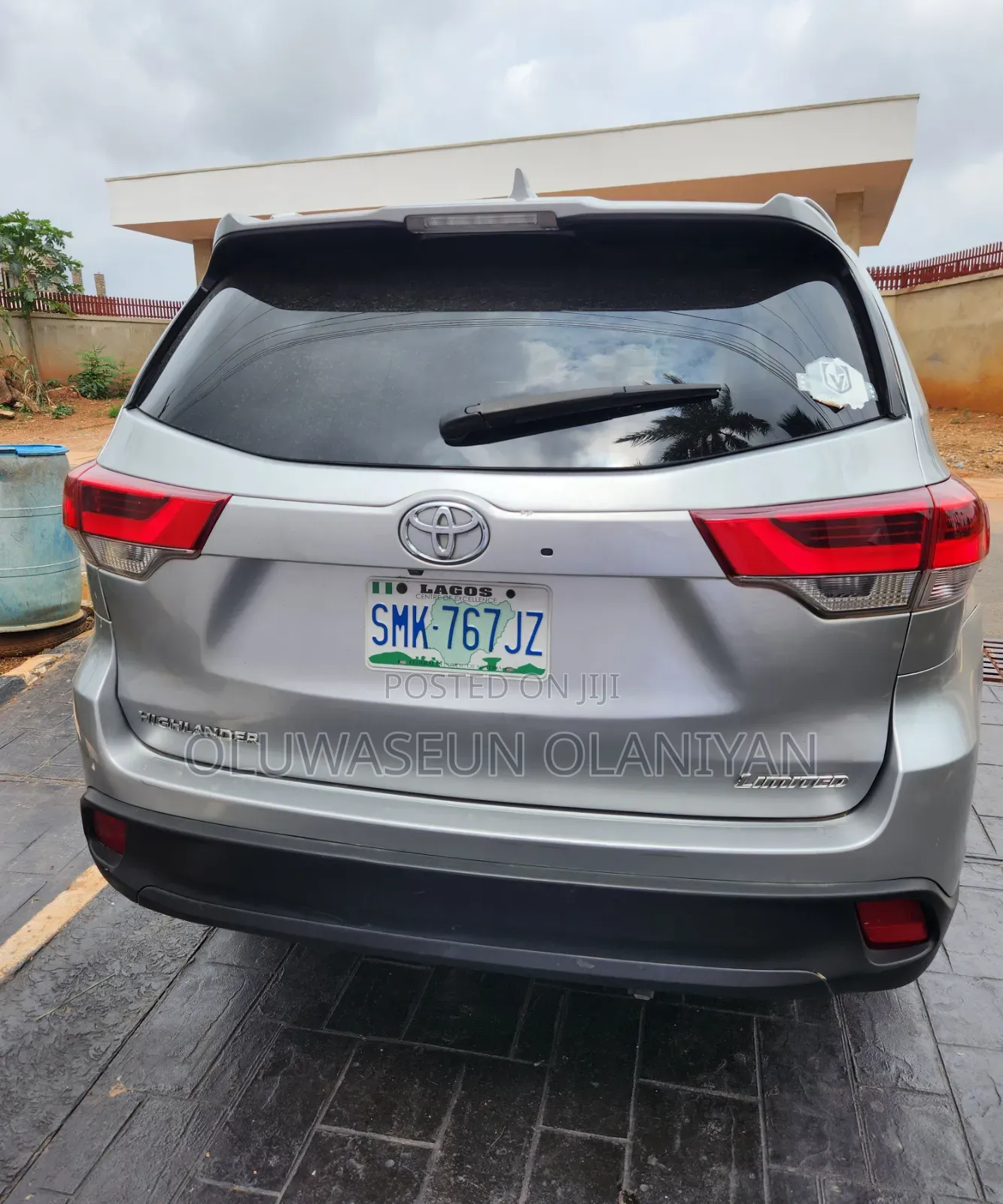 Toyota Highlander 2017 Silver