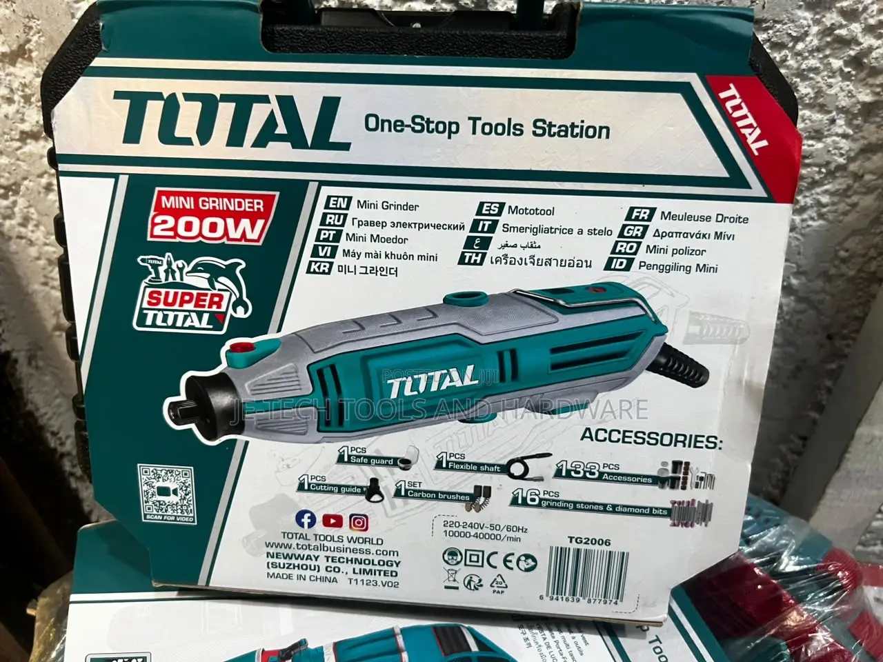 Total TG2006 Is a Powerful 200W Rotary Tools