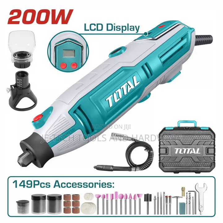 Total TG2006 Is a Powerful 200W Rotary Tools