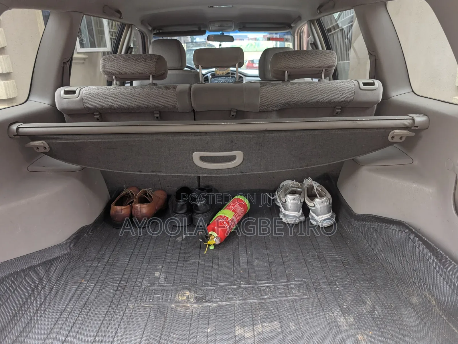 Toyota Highlander V6 AWD 2003 Silver
