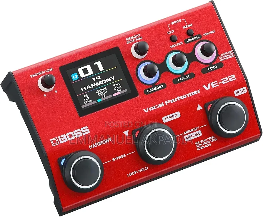 Boss VE 22 Vocal Processor