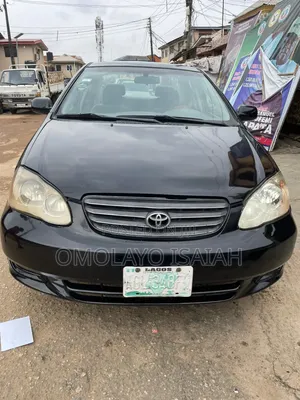 Toyota Corolla 2004 Black
