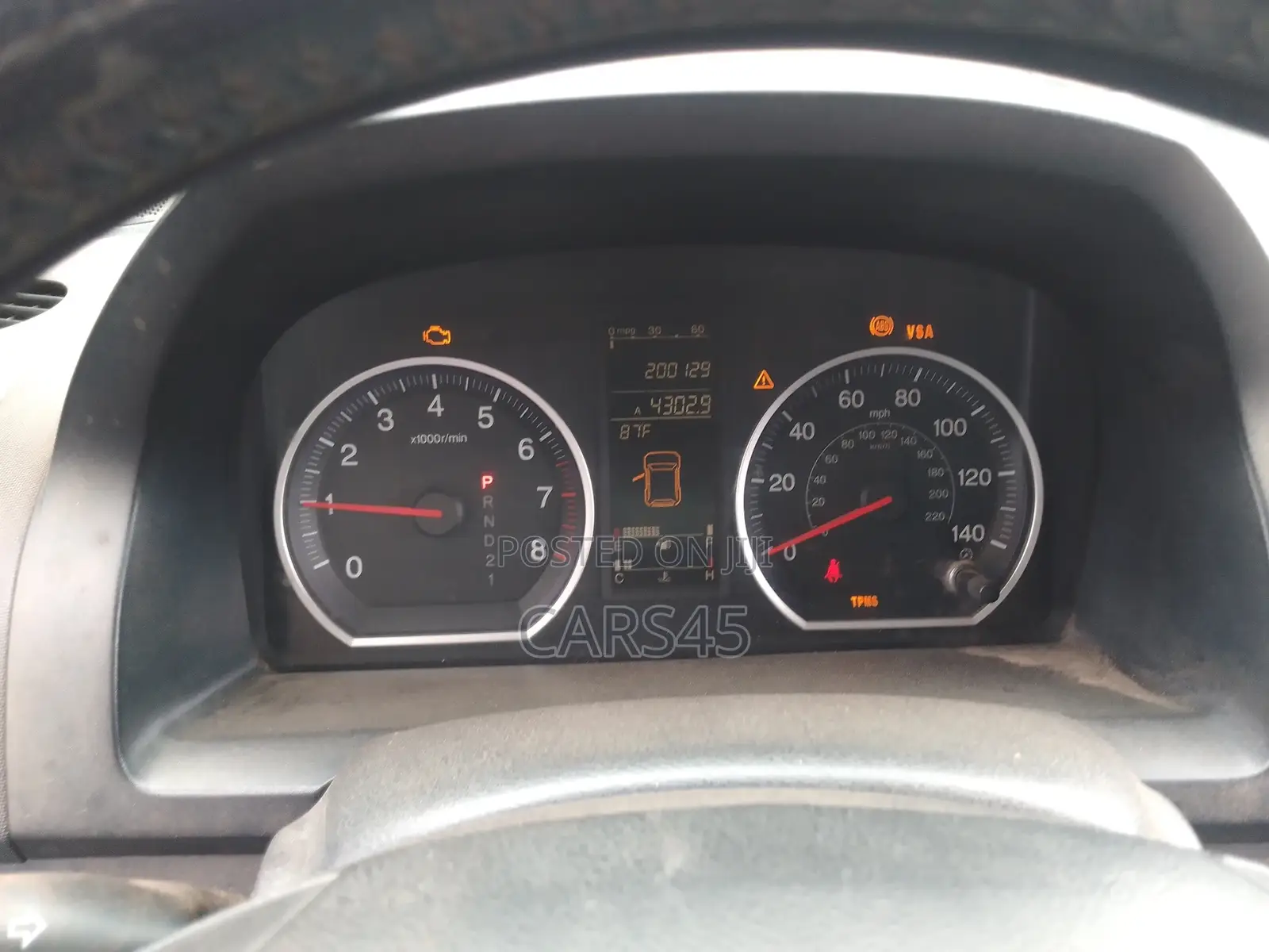 Honda CR-V 2009 Black